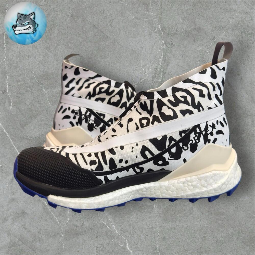8.5 M/9.5W ADIDAS BY STELLA MCCARTNEY X TERREX FREE HIKER GORE-TEX SHOES, White. - Picture 3 of 6